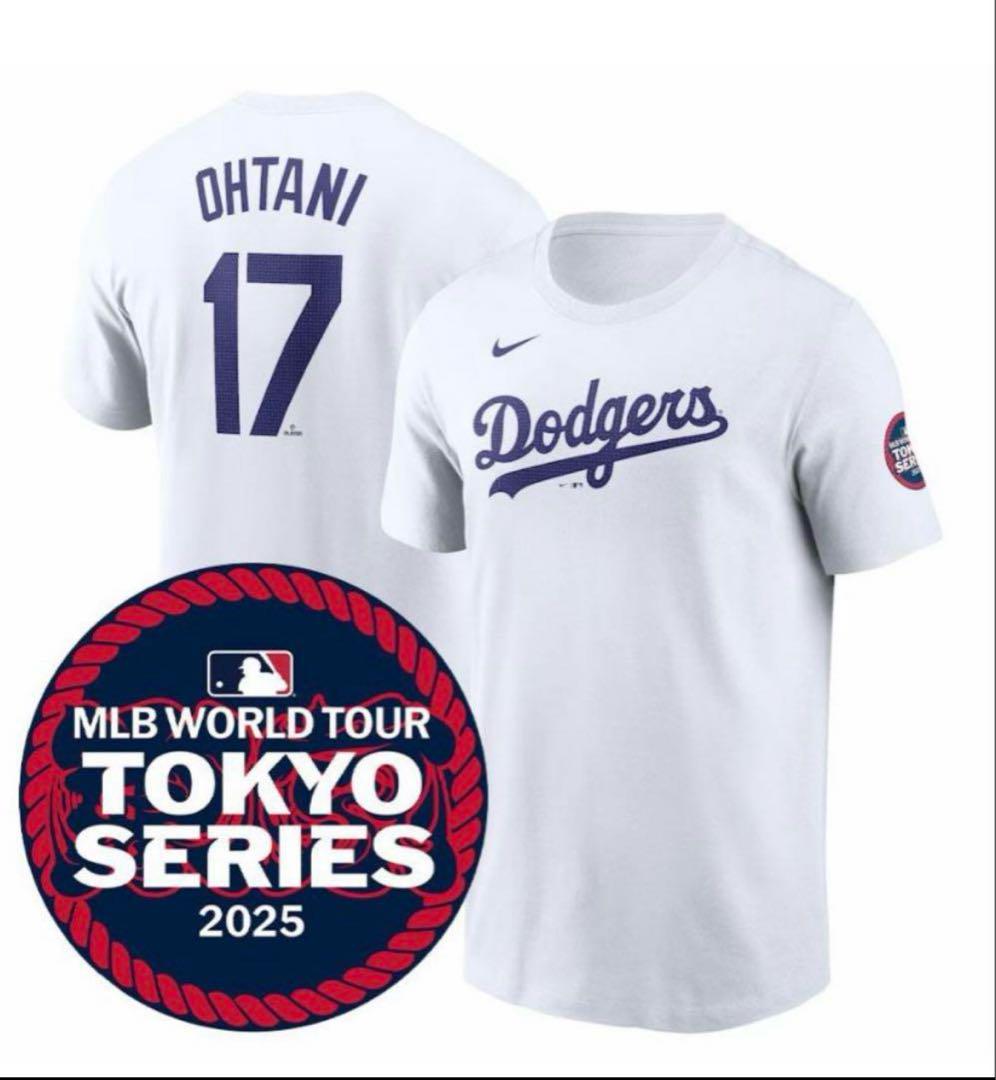OHTANI 17 Dodgers Tシャツ MLB東京シリーズ