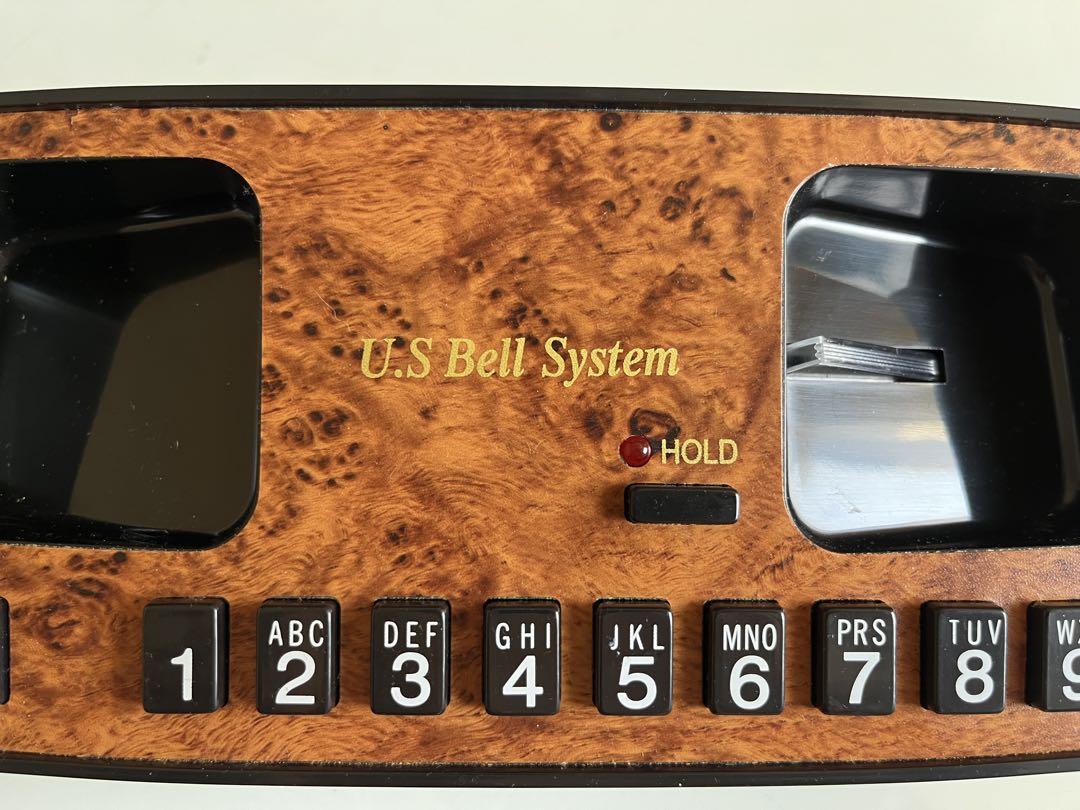 未使用品　レトロモダン　電話機　US Bell System 80's