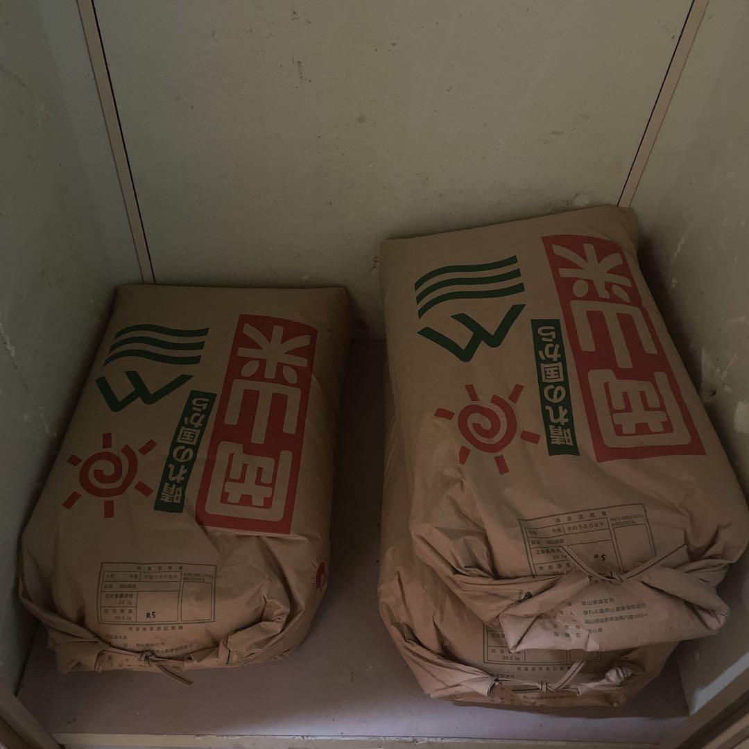 Mママ様専用　きぬむすめ　玄米　30キロ　令和５年度　岡山県産　送料込み