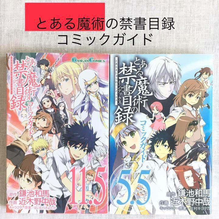 とある魔術の禁書目録 コミックガイド 5 5 11 5 2冊セット 近木野中哉 Sale 69 Off とある魔術の禁書目録 コミックガイド 5 5 11 5 2冊セット 近木野中哉 Sale 69 Off