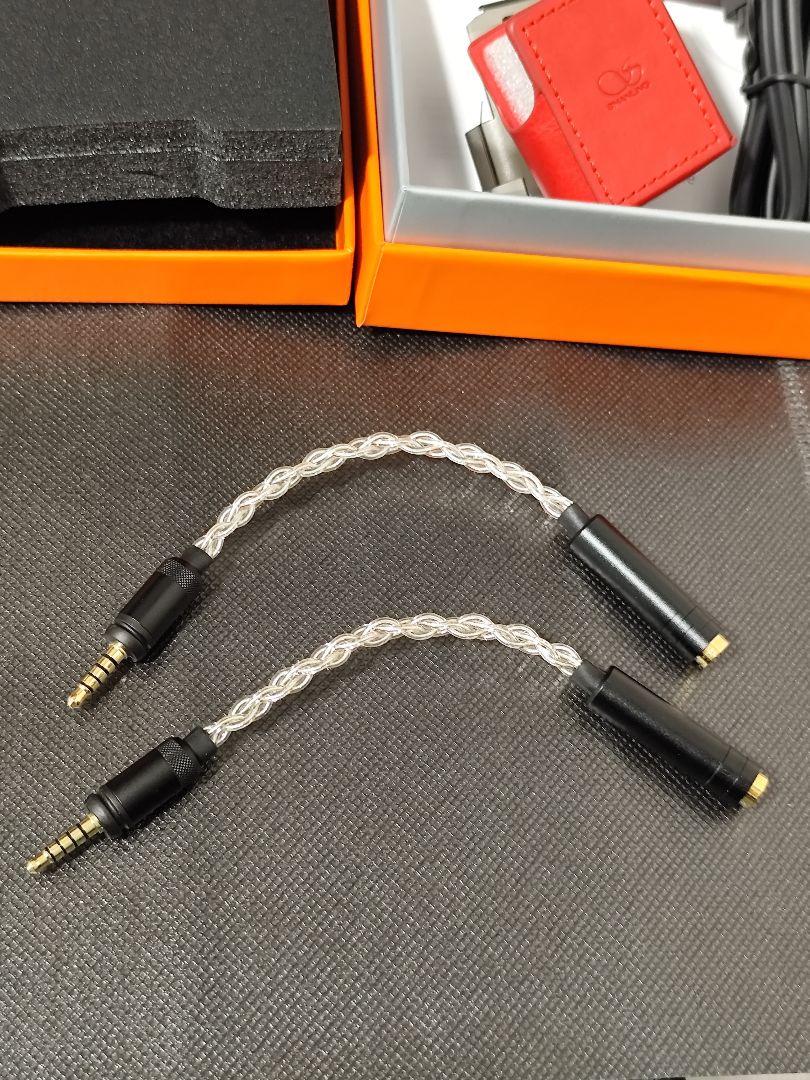 SHANLING M0 Pro レッド バランスアダプター、ケース付き