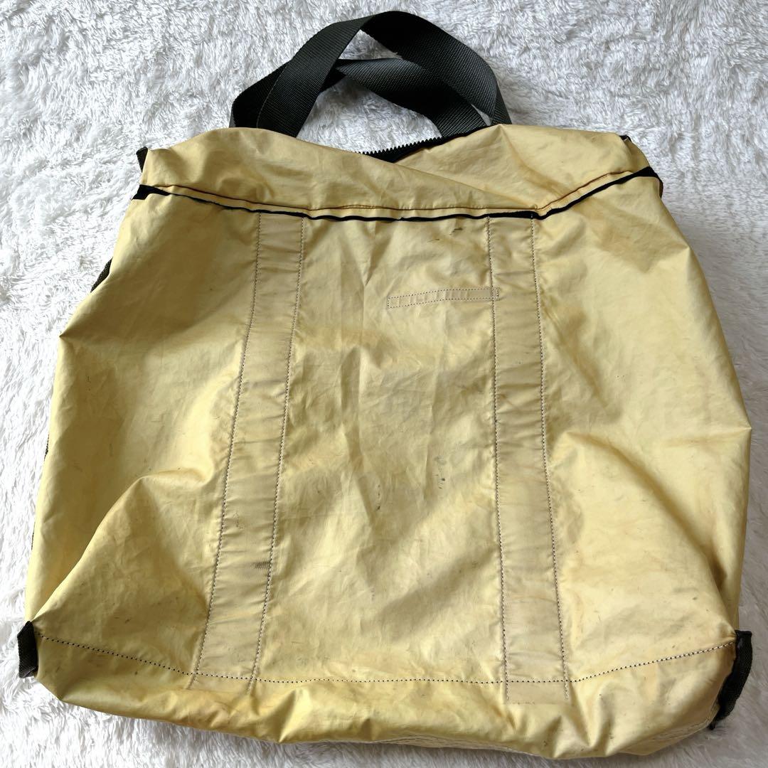 プラダスポーツ PRADA トートバッグ　ブラック　ナイロン　レッドライン
