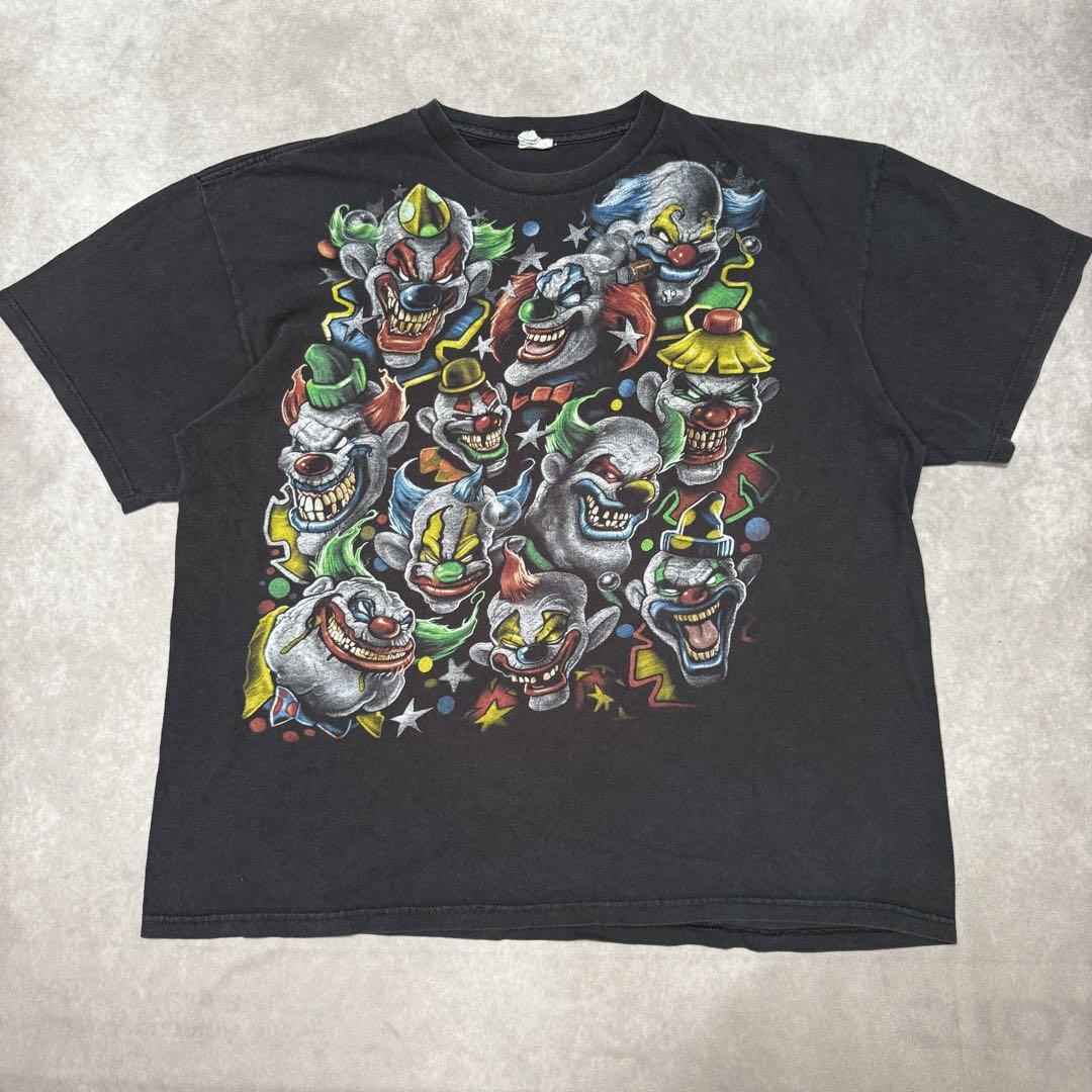 00s キラークラウン メキシコ製 ホラームービーTシャツ 2XLトップス