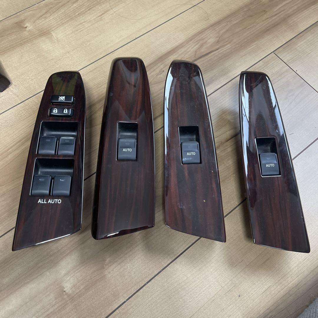 マークX130|コンソールパネル|ウッド調|ブラウン|