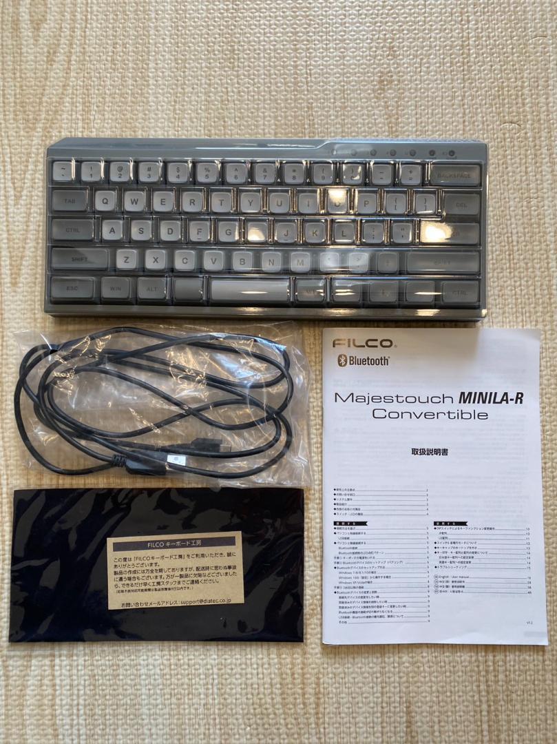 Majestouch MINILA-R Convertible 静音赤軸 US
