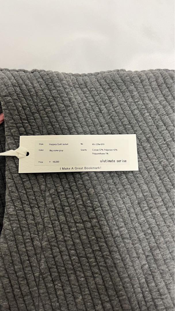 ktsHAPPYQUILTJACKETBIG STONE GRAY / グレー
