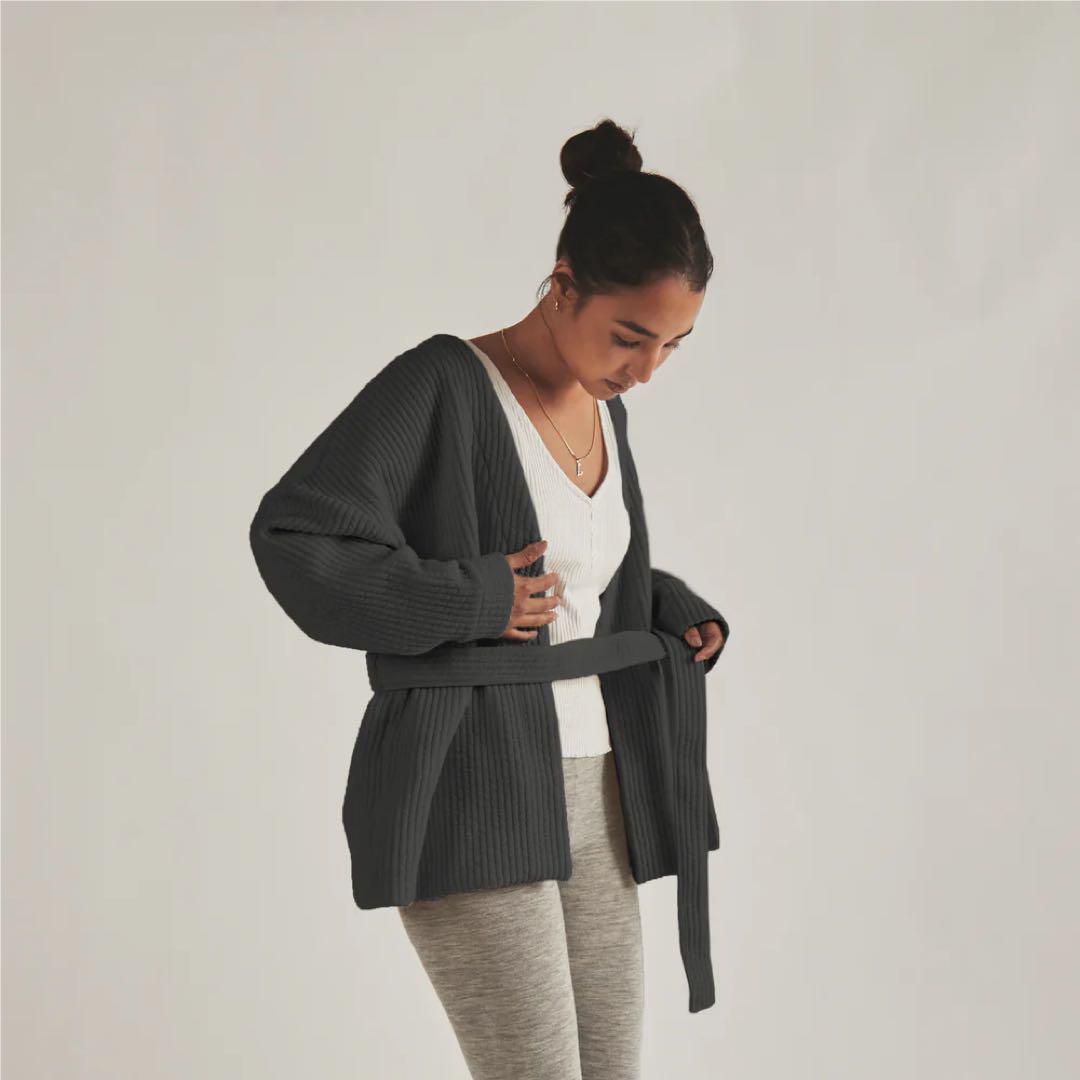 ktsHAPPYQUILTJACKETBIG STONE GRAY / グレー
