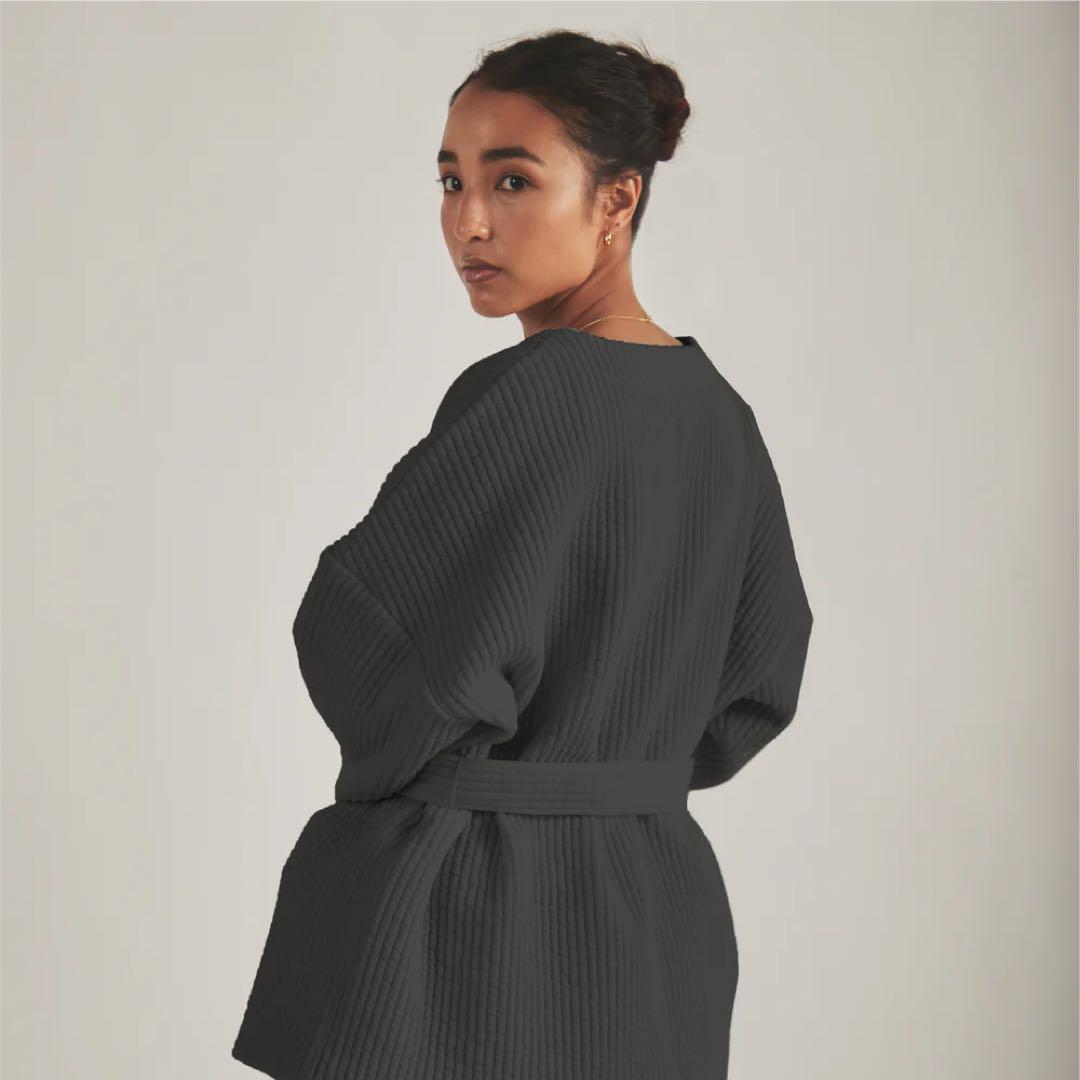 ktsHAPPYQUILTJACKETBIG STONE GRAY / グレー