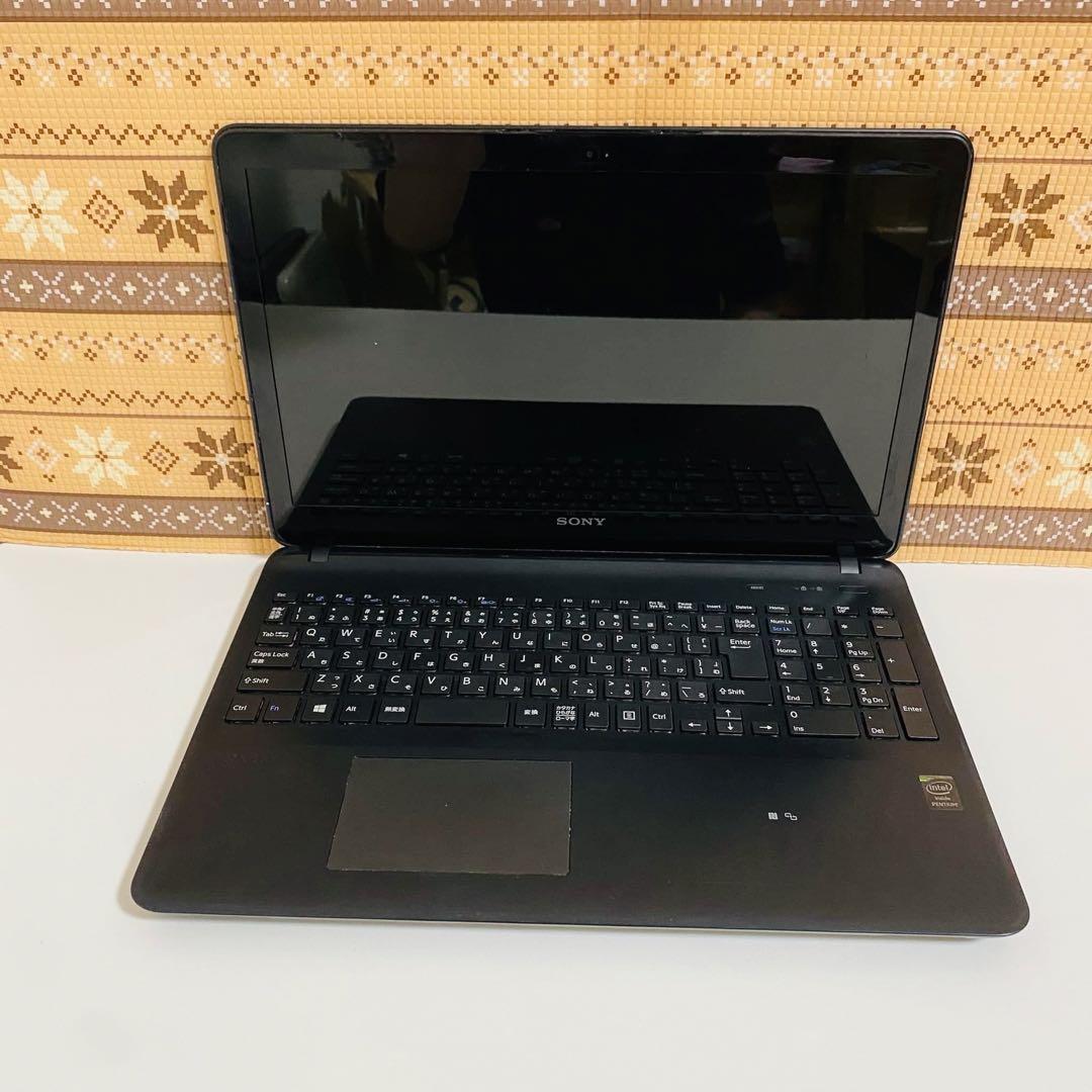 ジャンクSonyVaioノートパソコンbios確認出来ません - メルカリ