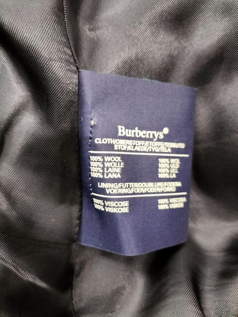 美品　BURBERRYSバーバリーテーラード　ダブル　紺ブレザー　金ボタン