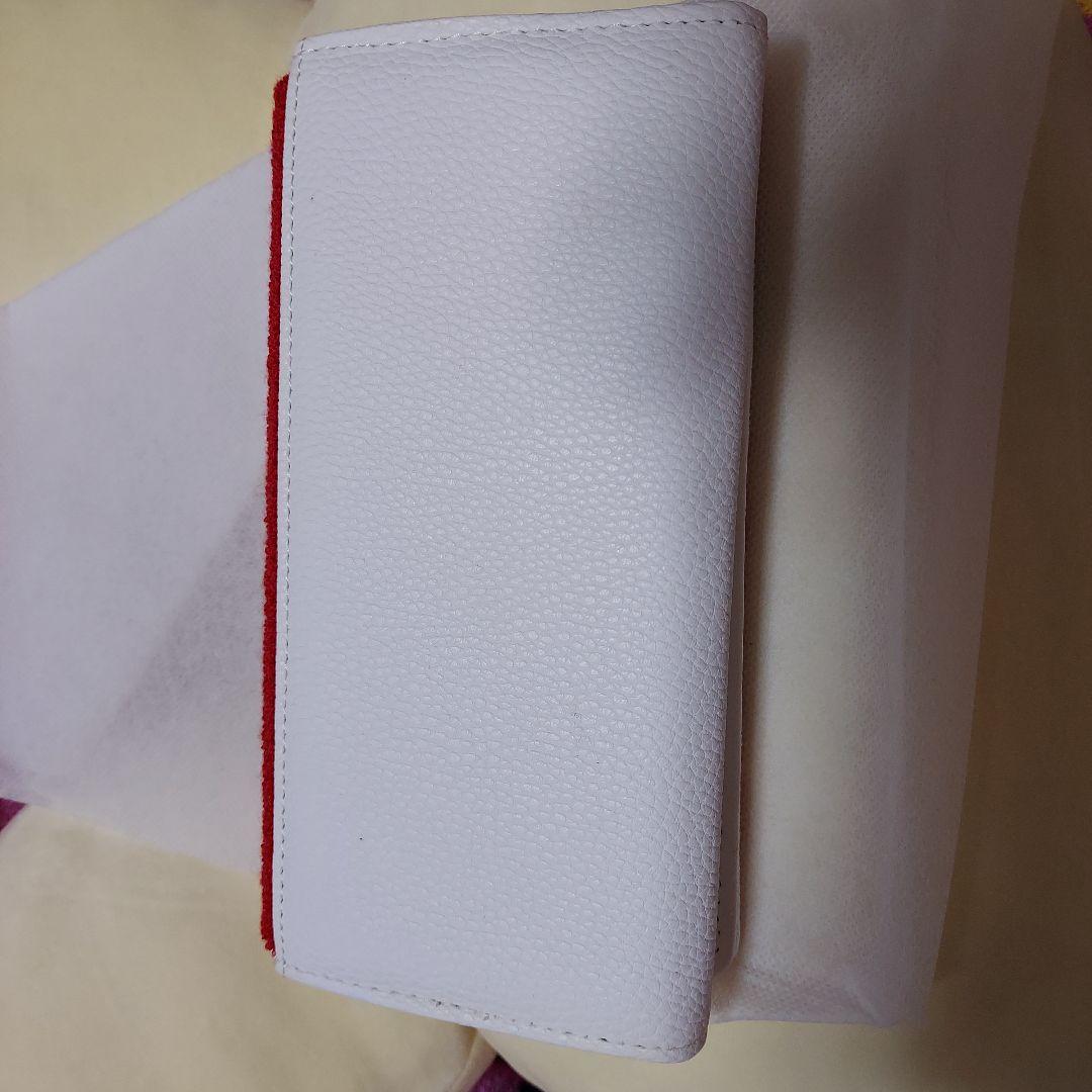 ハローキティ サガラ刺繍　長財布 レッド