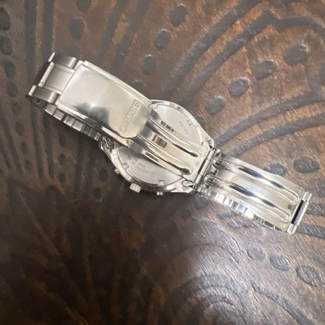 SEIKO　クロノグラフ　V657-7100 パンダ　稼働品