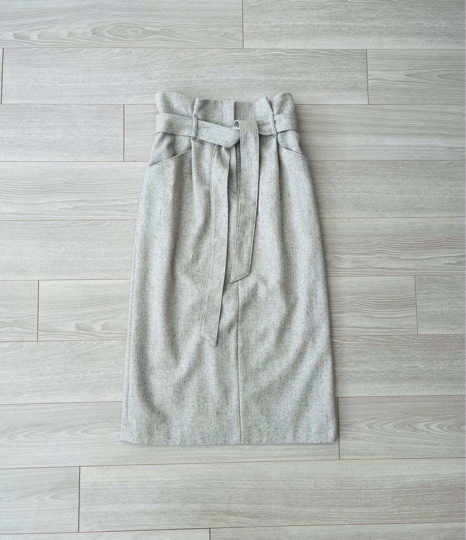 みな様専用【今季美品】23区 ヘリンボーンループツイード I