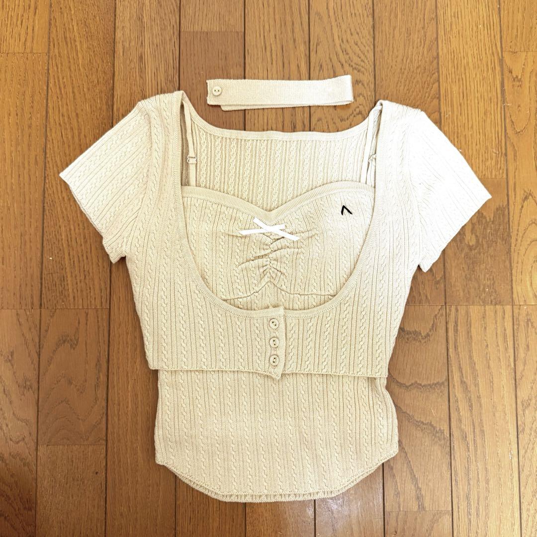 トップス andmary Frida knit set ANDMARY】Frida knit set