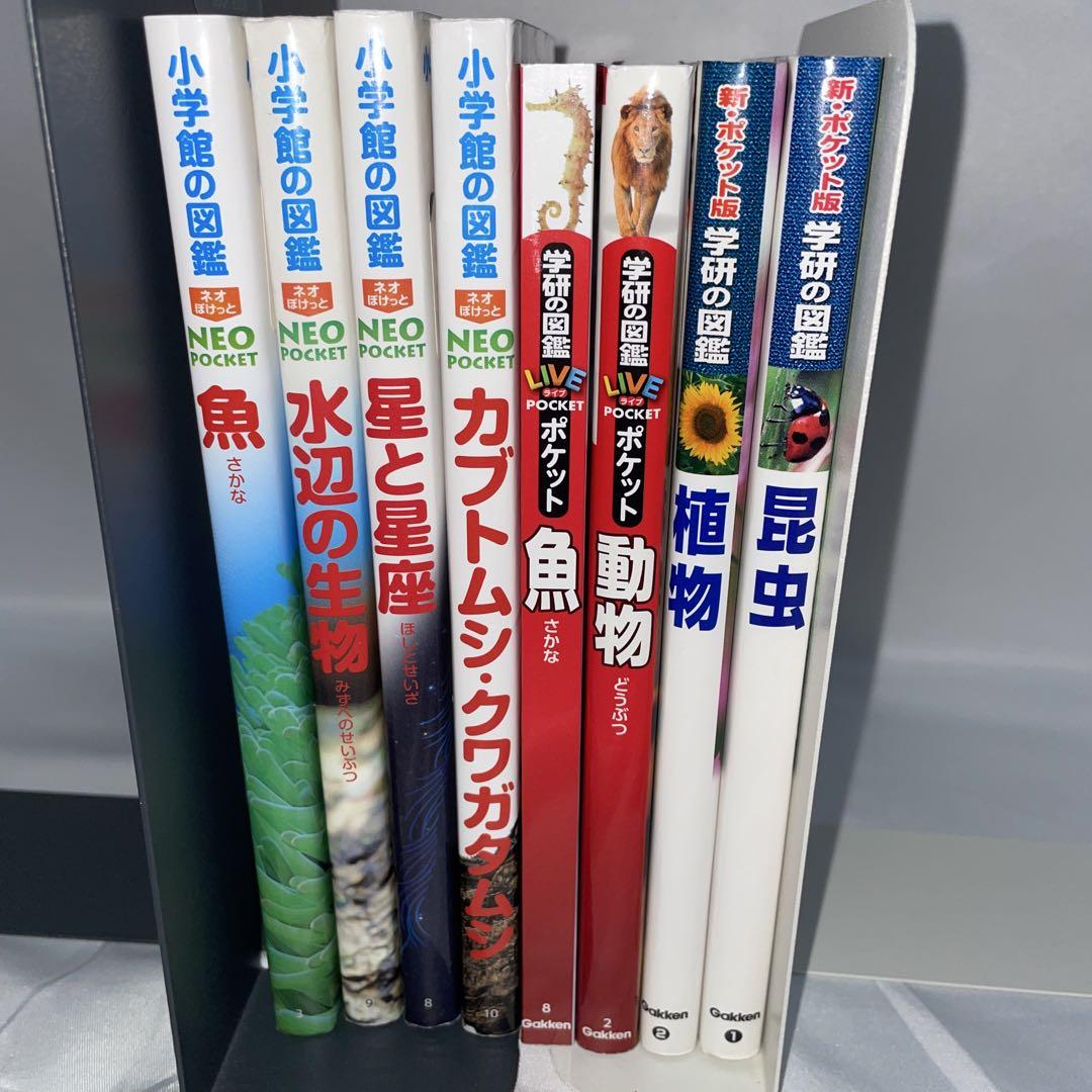 学研の図鑑l LIVE  小学館の図鑑NEO 8冊 小学館の図鑑NEOpocketなど8冊学研の図鑑 LIVEpocket - メルカリ
