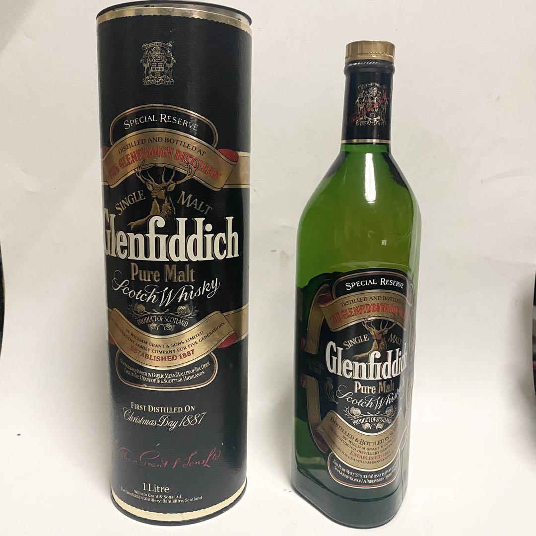 80年代 Glenfiddich グレンフィディック リッターボトル　古酒