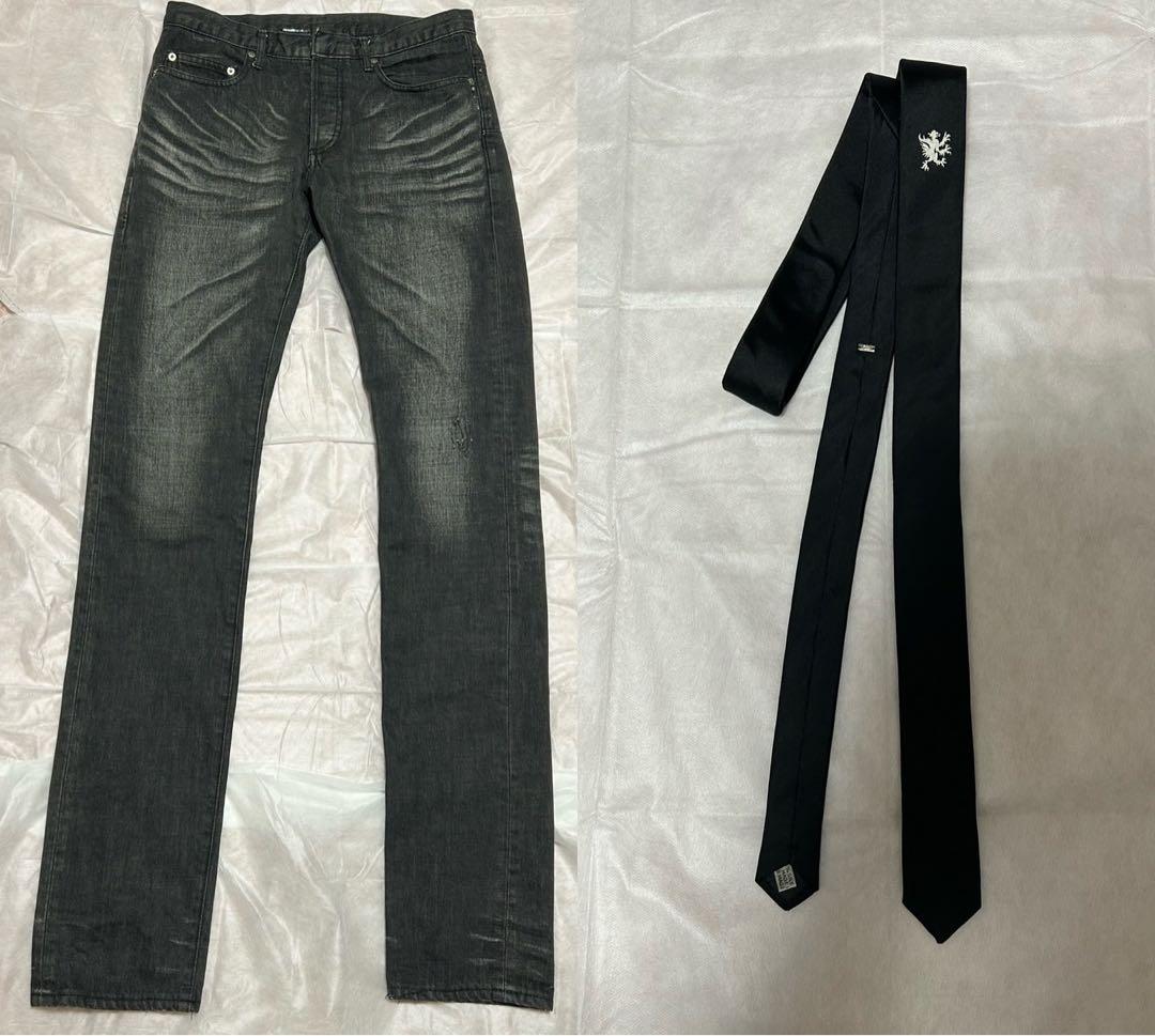 ディオールオム 爪痕デニム03ss 44 グリフォンタイ セット