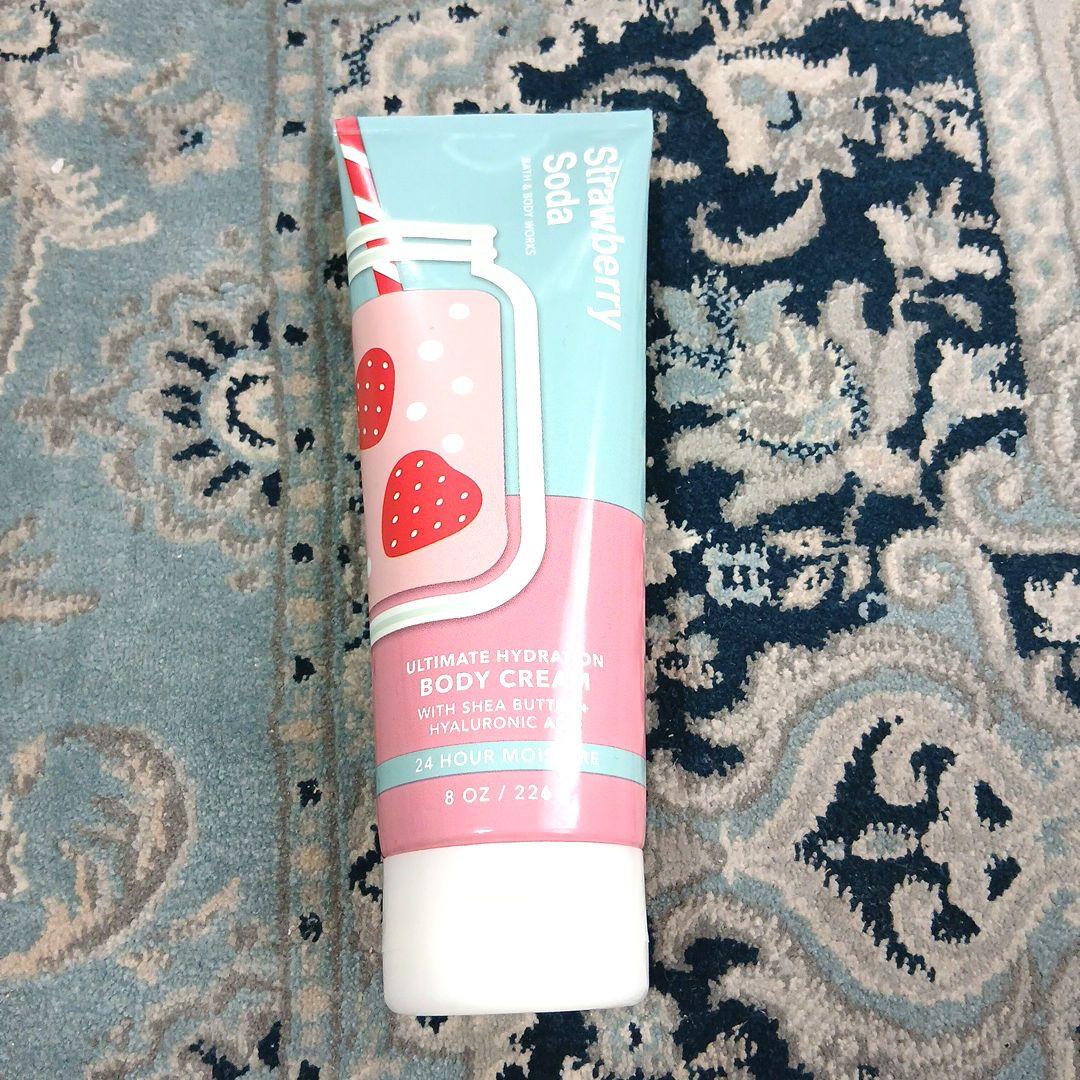 ボディクリーム _a.24 新品】Strawberry Soda ボディクリーム 8oz - メルカリ