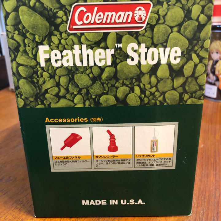 Coleman - 廃盤コールマンフェザーストーブ442-726J黒色 ROD＆RUN:コールマン フェザーストーブ モデル442-726J