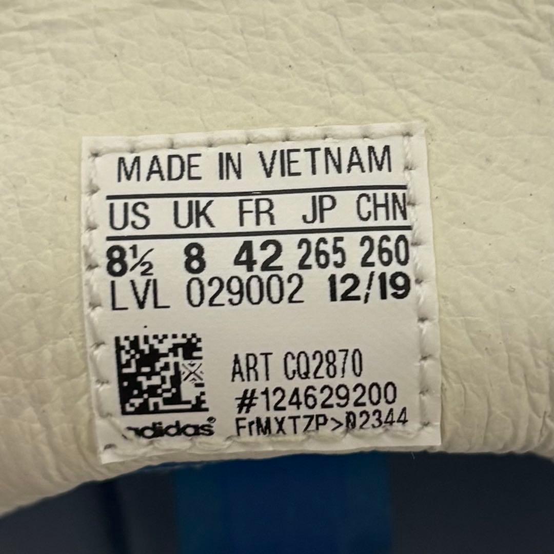 StanSmith スタンスミス　天然皮革　レザー　ネイビー　26.5cm