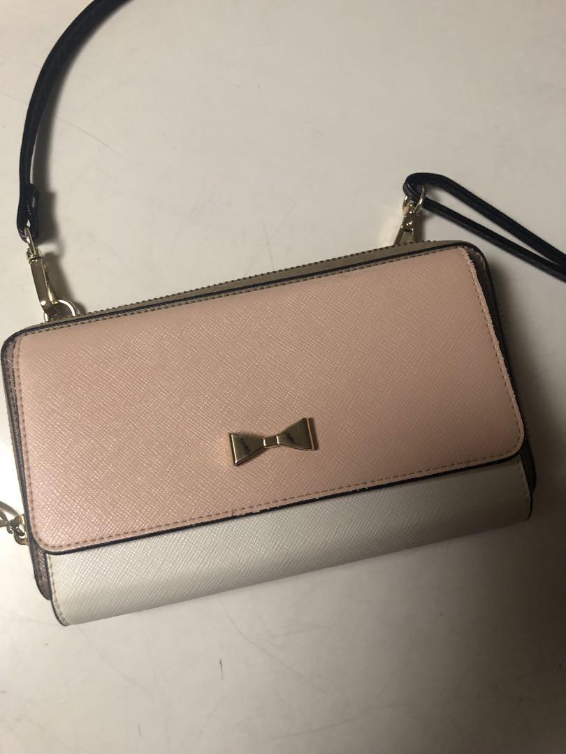 リボン ショルダー バッグ 財布