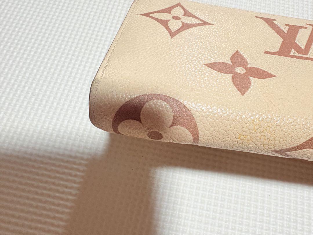 Louis Vuitton モノグラム 長財布 ベージュ