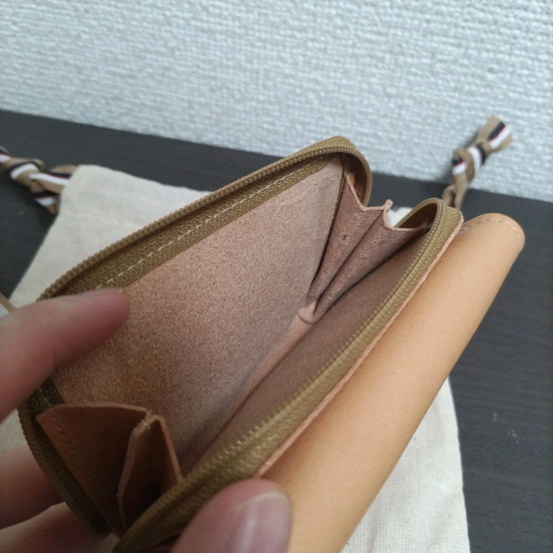 新品 イルビゾンテ 本革 レザー ウォレット 財布 折り財布 ヌメ ナチュラル 新品 イルビゾンテ 本革 レザー ウォレット 財布 折り財布 ヌメ ナチュラル