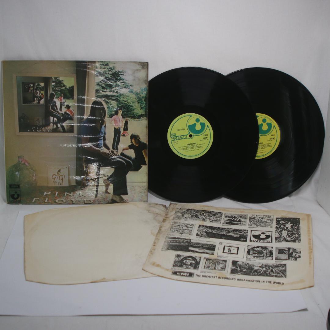 Pink Floyd Ummagumma 英盤LP Stereo 初期UKプレス