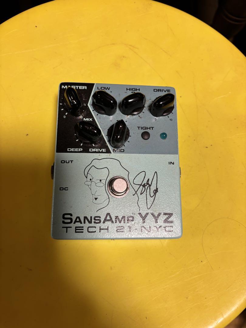 ベース sansamp  yyz