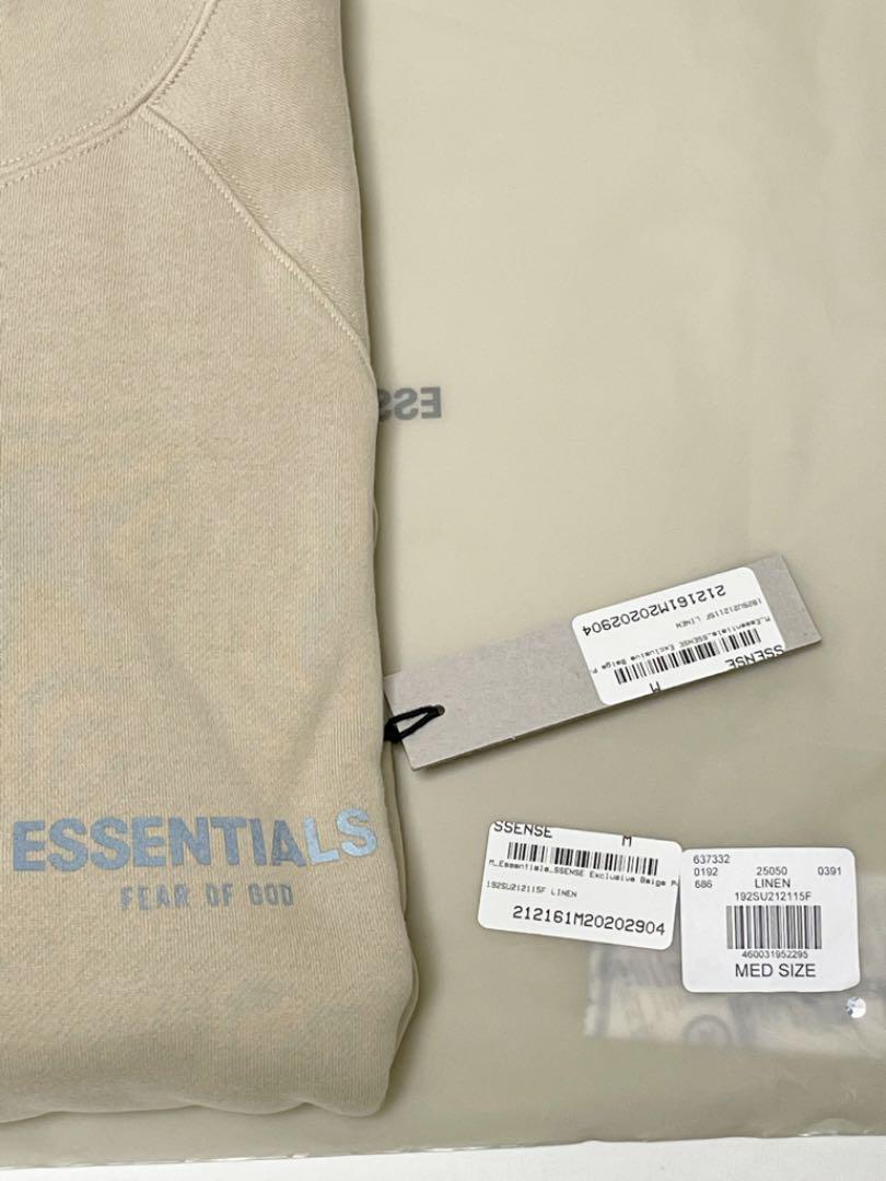 セール2022 FOG Essentials Pullover Hoodie Linen M FNsEg-m44995349868 新作豊富な