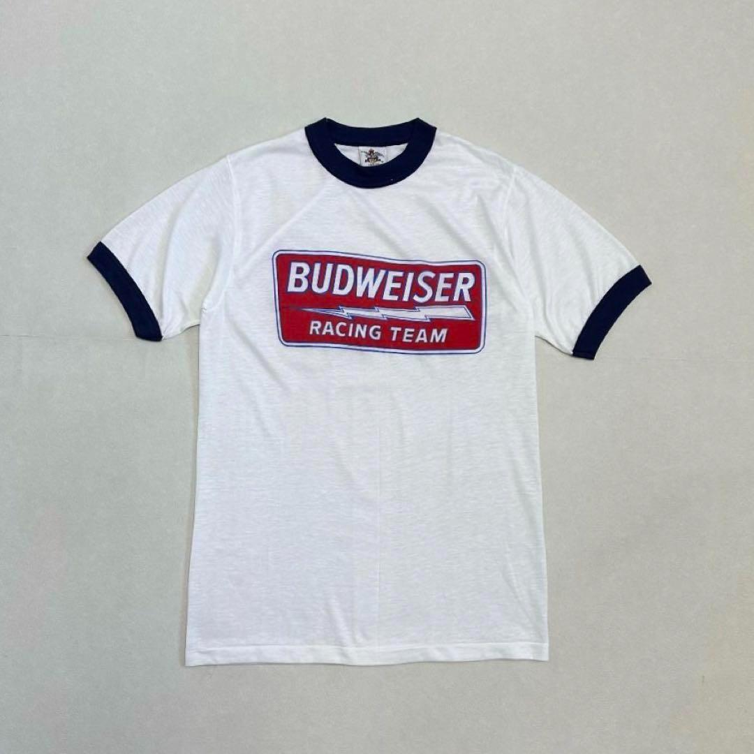 90s USA製ヴィンテージ バドワイザー シングルステッチ 企業ロゴTシャツ 90s USA製ヴィンテージバドワイザーシングルステッチ企業ロゴTシャツ