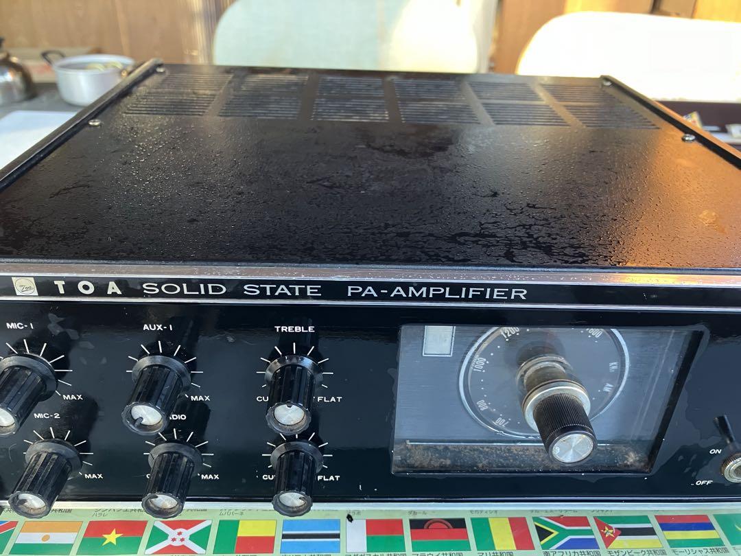TOA SOLID STATE PA-AMPLIFIER