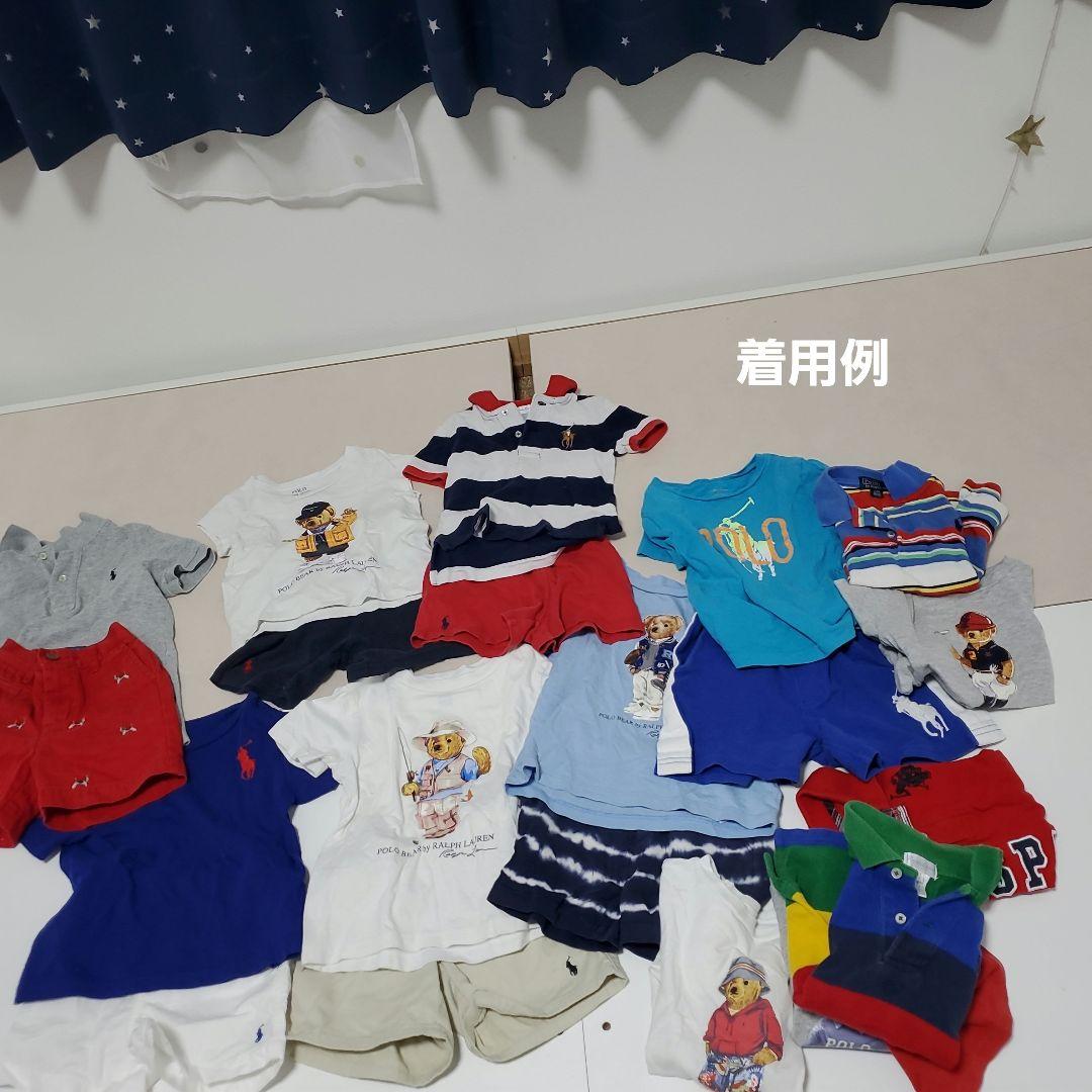 76点Ralph Lauren中心GAPCOMME CA ISMなど90センチ