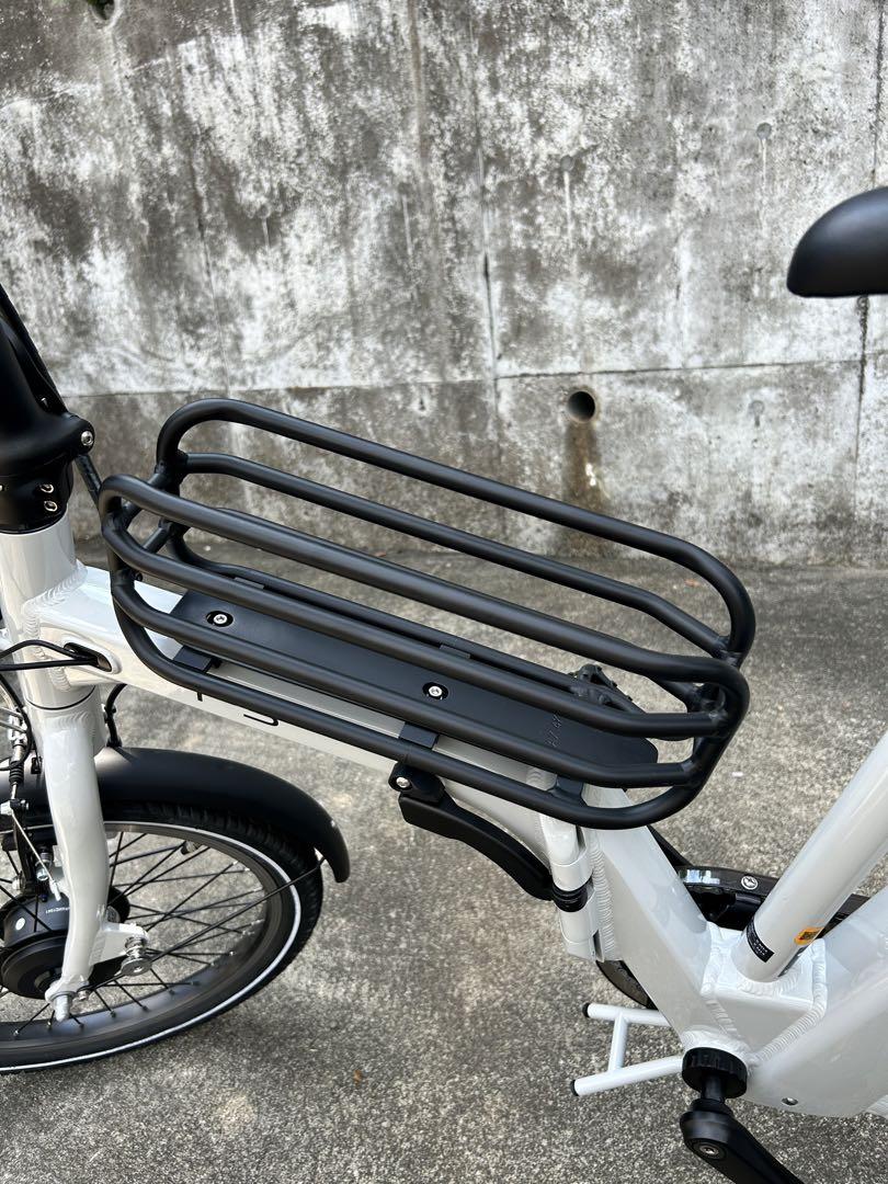 折りたたみ式電動アシスト自転車　BESV votani F3 ライトグレー