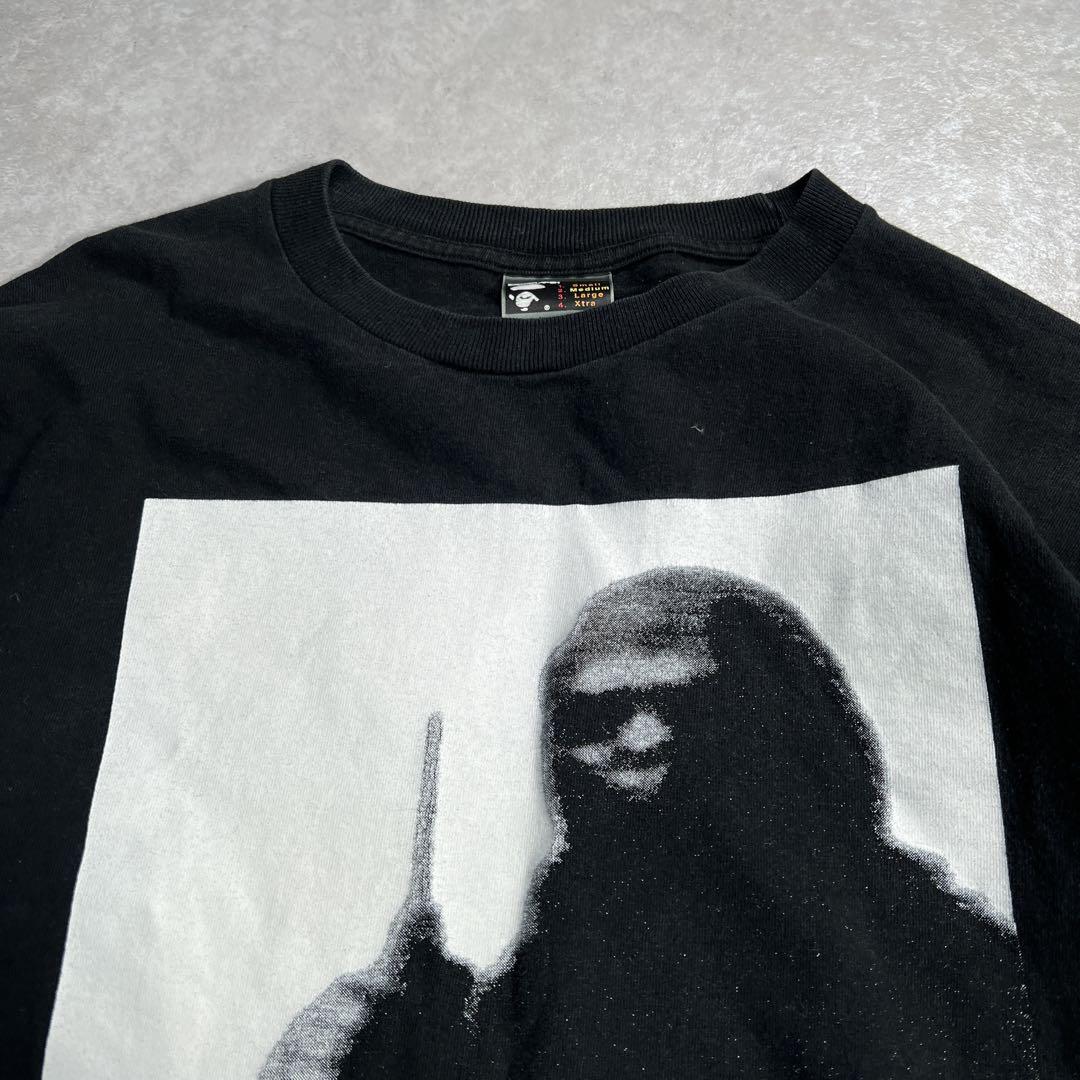 90s APE アベイシングエイプ ロンT 長袖カットソー ブラック 黒