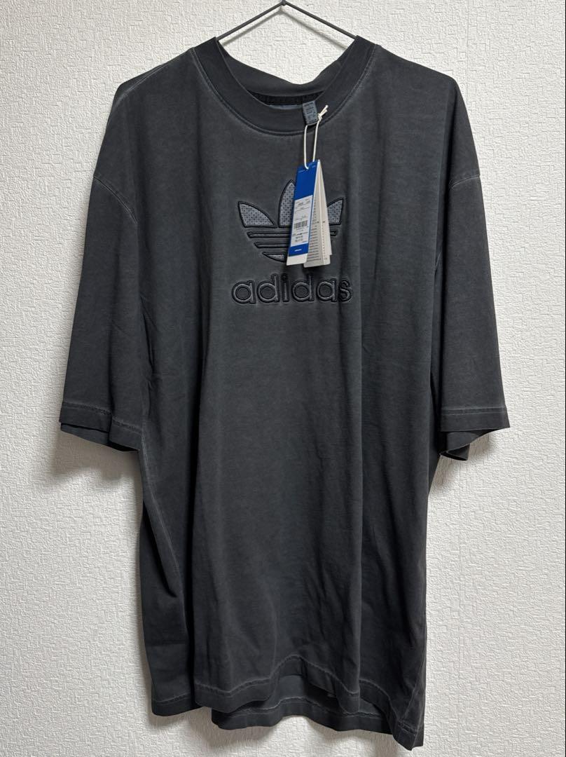 Adilenium シーズン2 ウォッシュドオーバーサイズ トレフォイルTシャツ