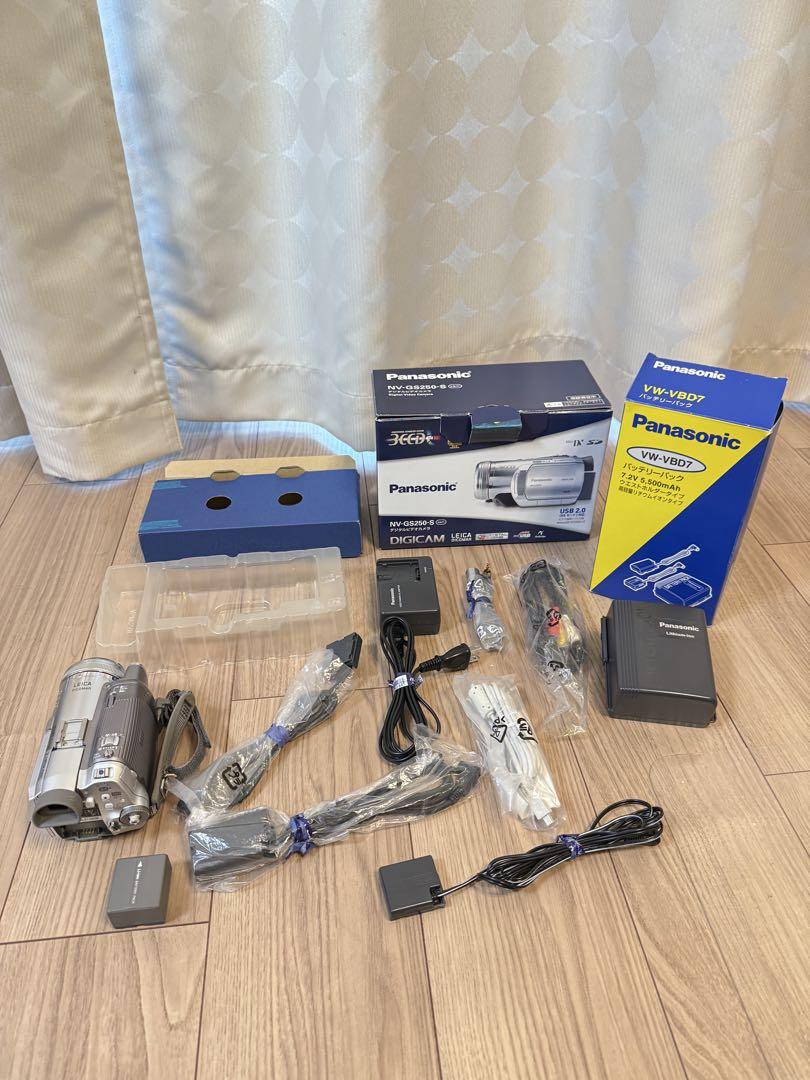 Panasonic デジタルビデオ NV‐GS250‐S バッテリーパック