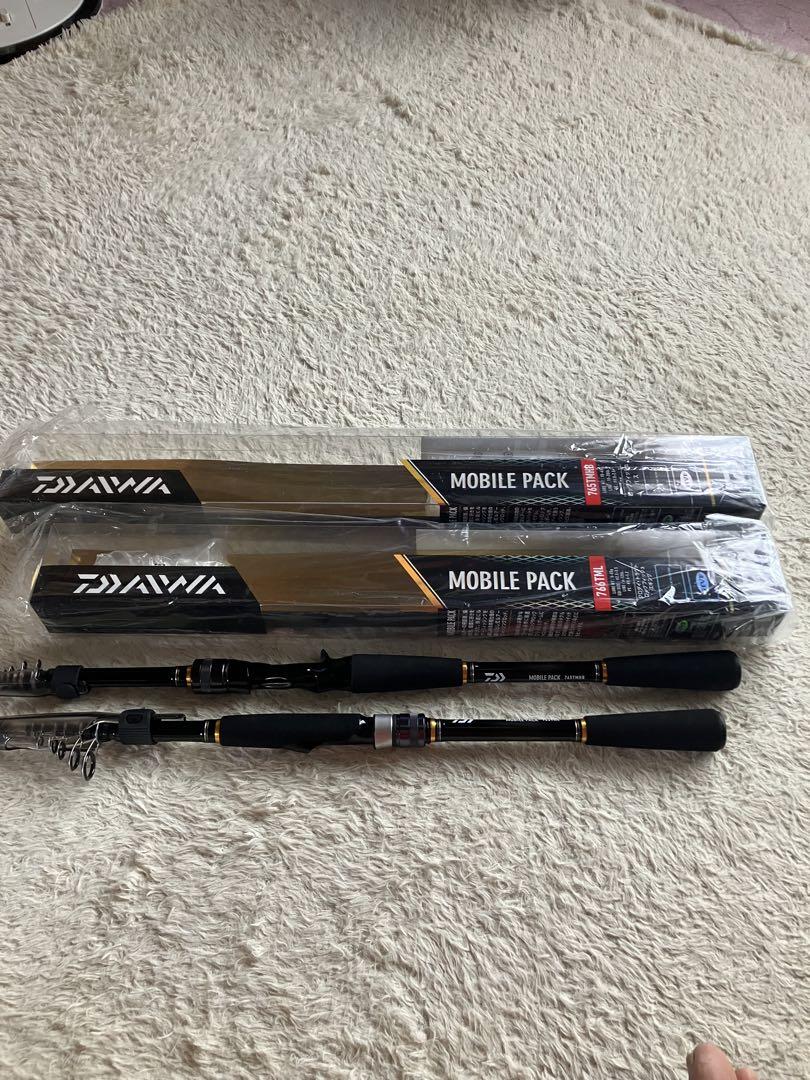 Daiwa MOBILE PACK バスロッド 765TMHB.766TML