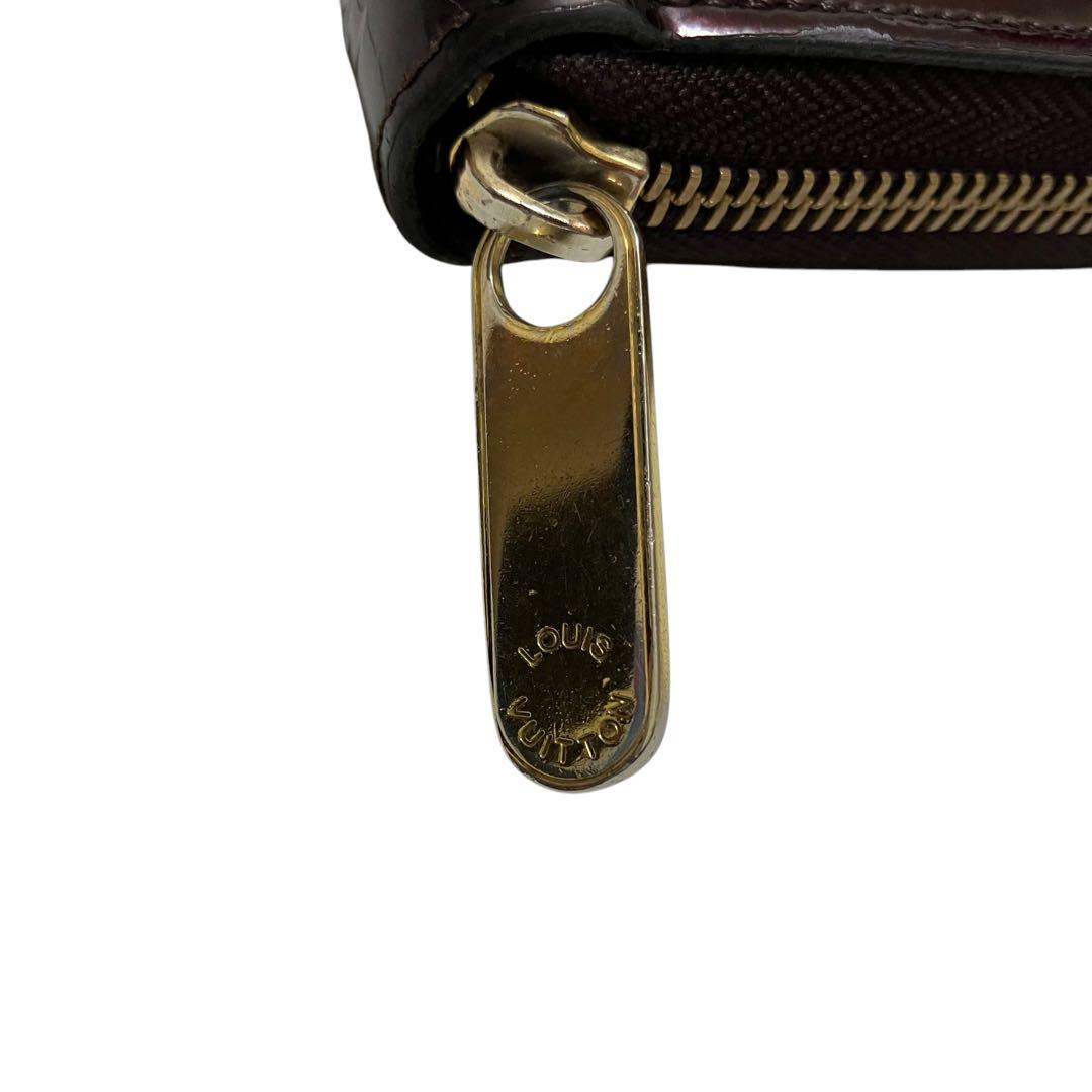 LOUIS VUITTON ジッピー・ウォレット モノグラム ヴェルニ