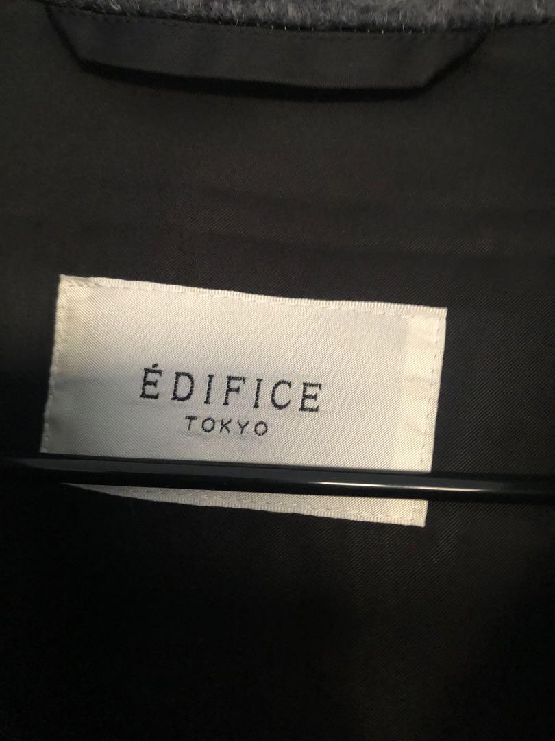 edifice モヘア　ラグラン　ロングコート