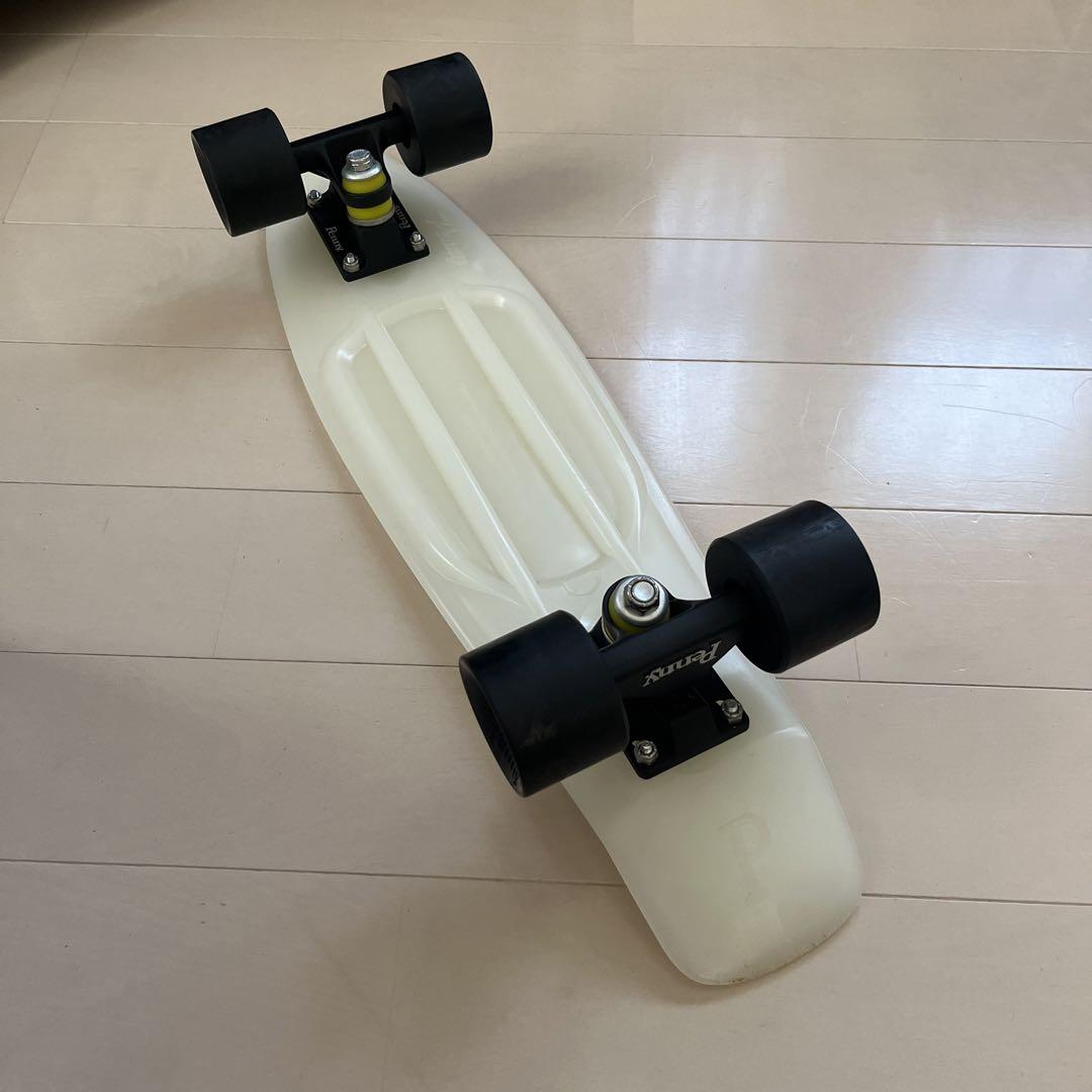 Penny スケートボード クリア 蓄光 22インチ