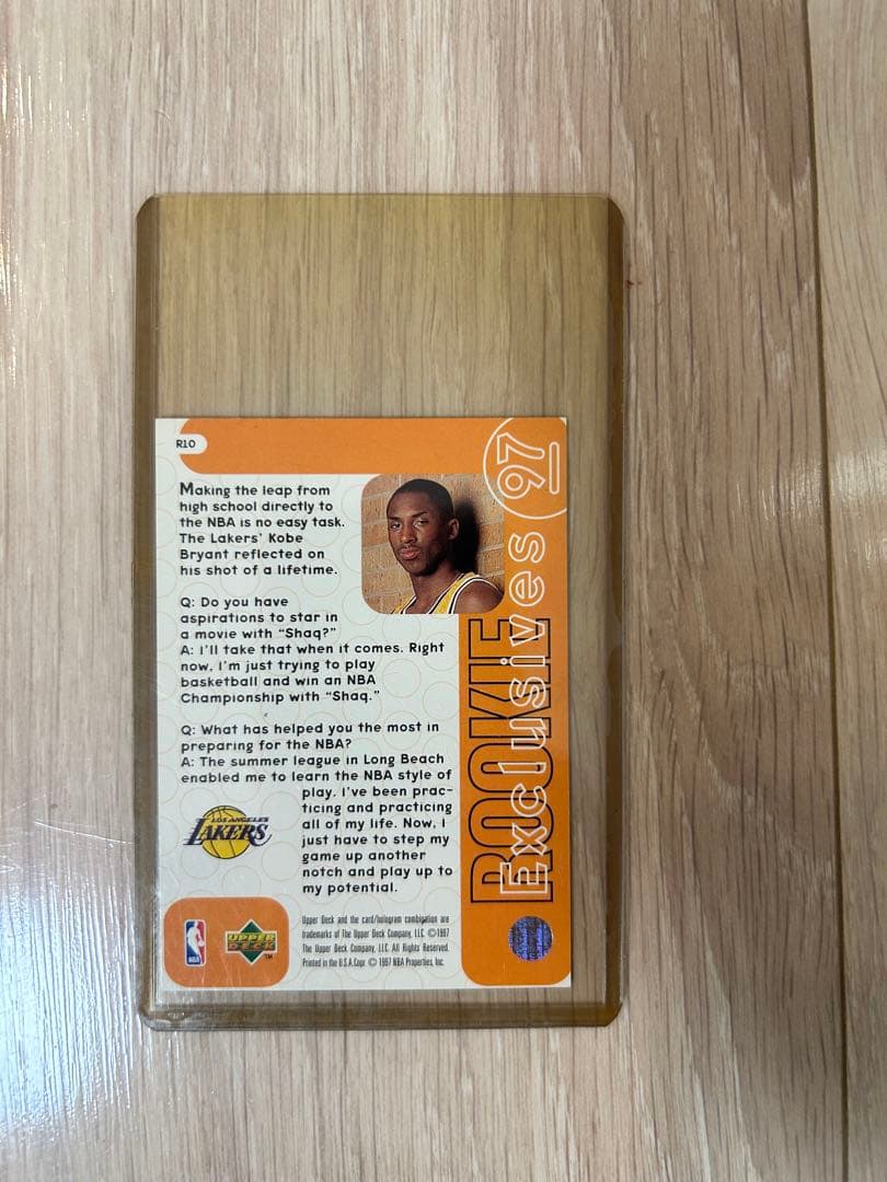 Kobe Bryant 1997 Rookie Card