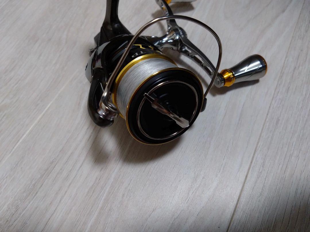 シマノ20ツインパワーc3000ＭＨＧ カスタムハンドル付き