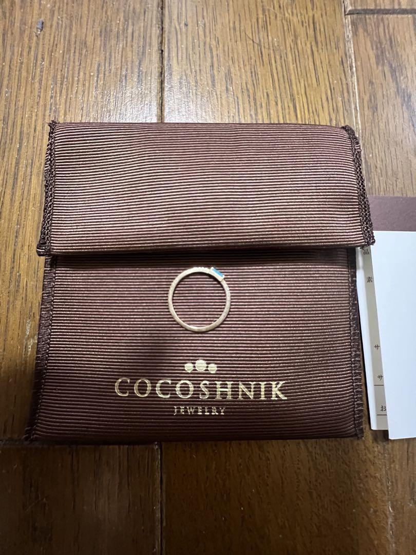 ココシュニックターコイズダイヤモンドリングk10