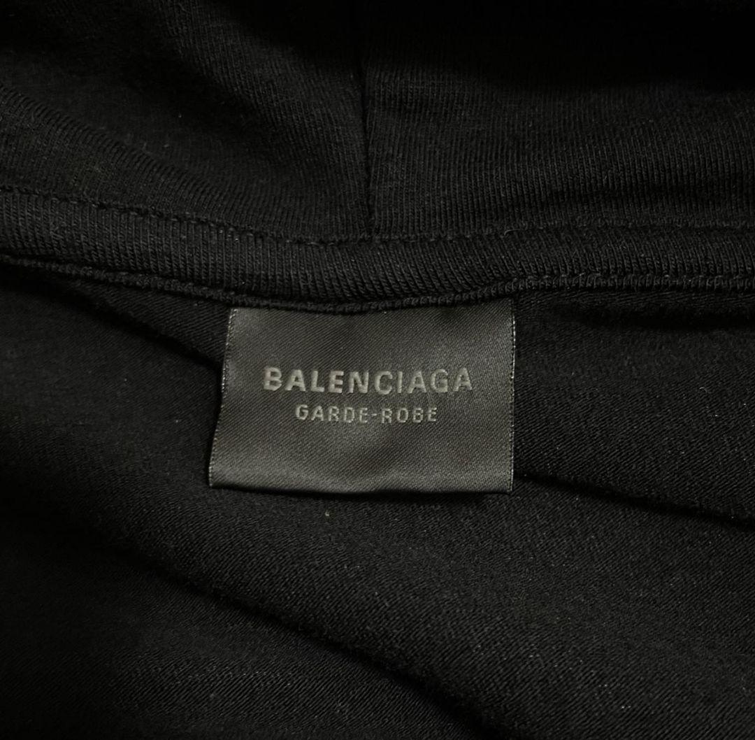 【新品未使用】Balenciaga 24SS フィッティッド フーディー