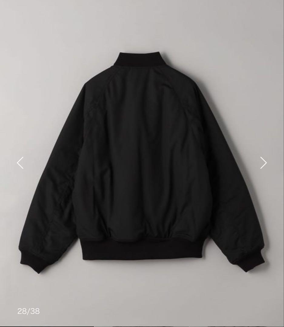 ウーステッド パデッド ブルゾン　beauty＆youth OVY KAJA