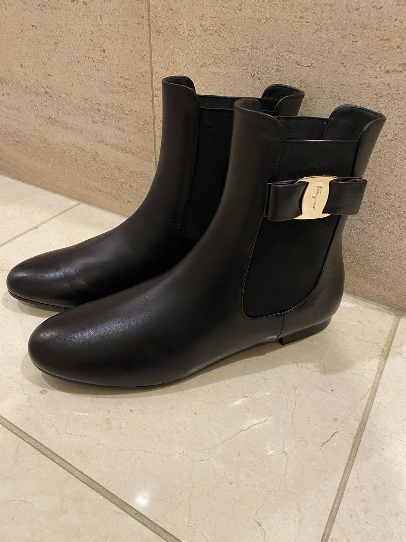 新品 未使用　Ferragamo  シューズ　フェラガモ  ブーツ　24cm