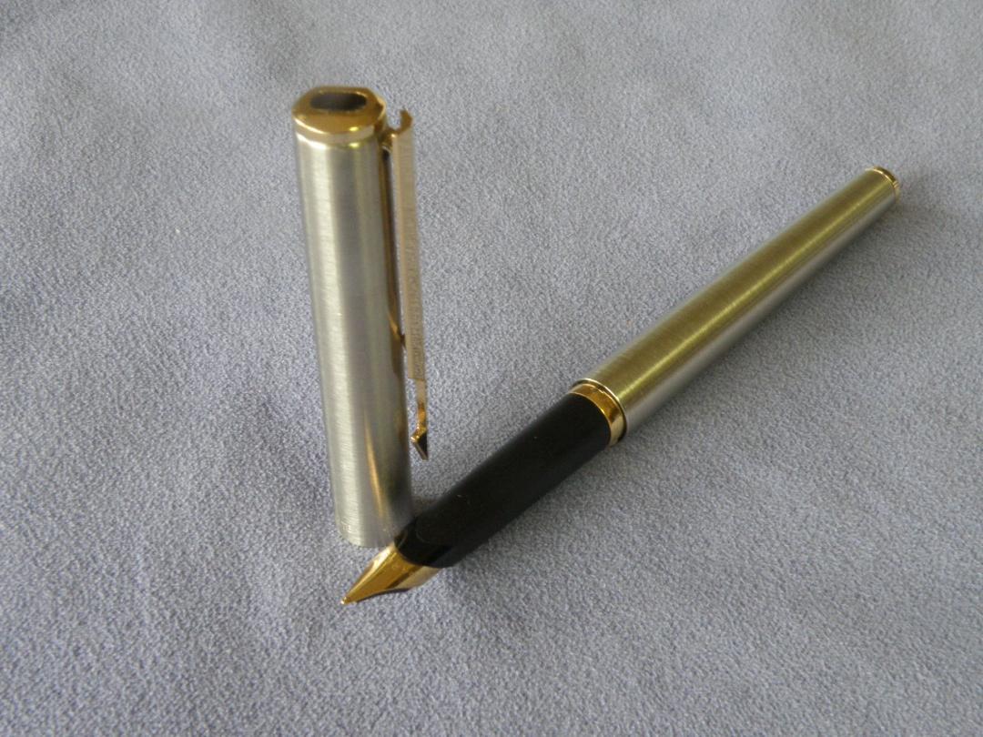 PARKER 万年筆 パーカー95 シルバー軸 金色矢羽根クリップ