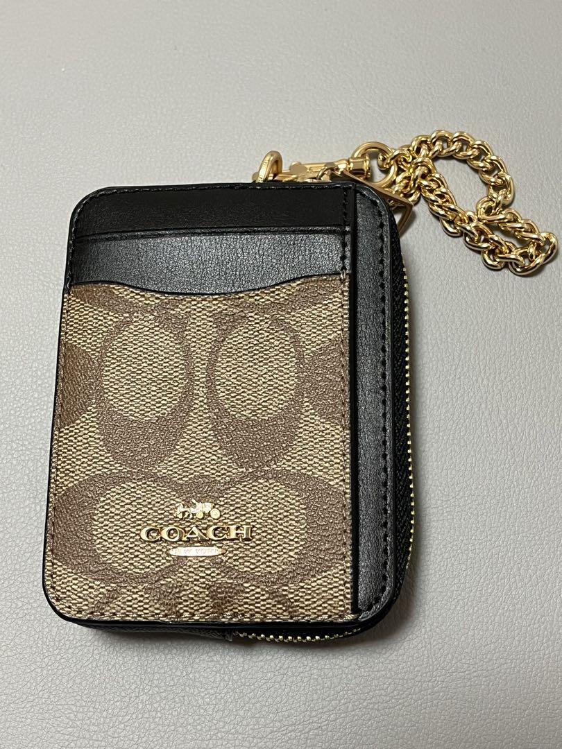 【未使用品】コーチ　COACH パスケース　コインケース　ジップケース　小銭入れ