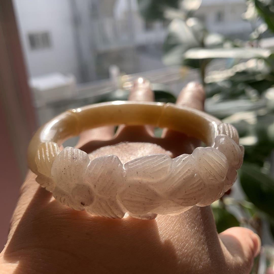 シャー太翠梅の花バングル